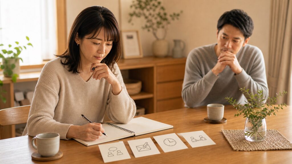 離婚回避の方法を状況別に整理｜話し合い・別居・手紙・相談先の使い方