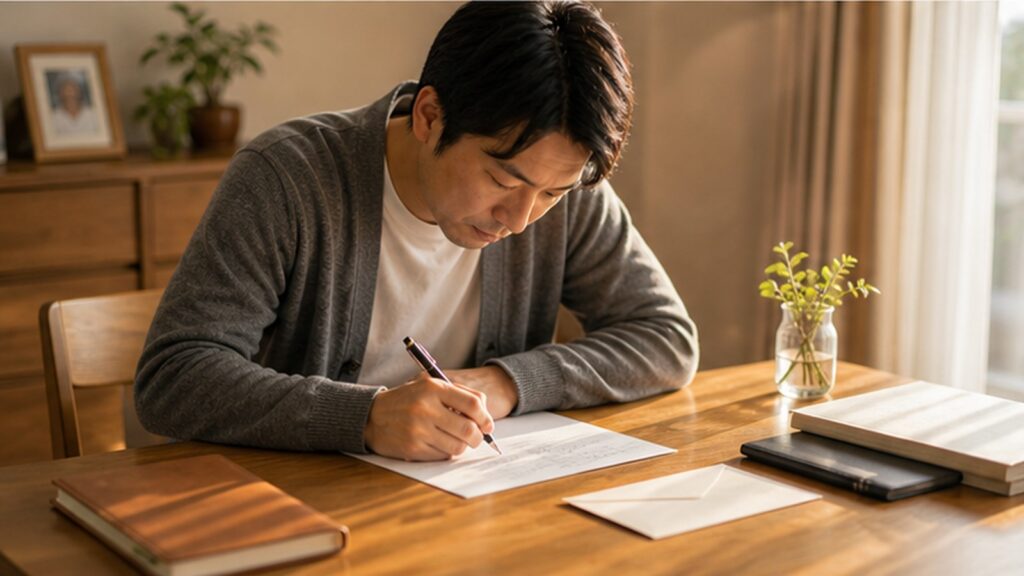 離婚を回避する手紙の書き方｜重くならず本音を届ける構成