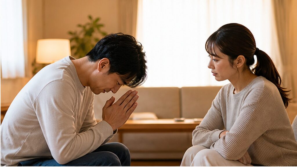 相手に許してもらい離婚回避したい時｜許しを急がせない姿勢