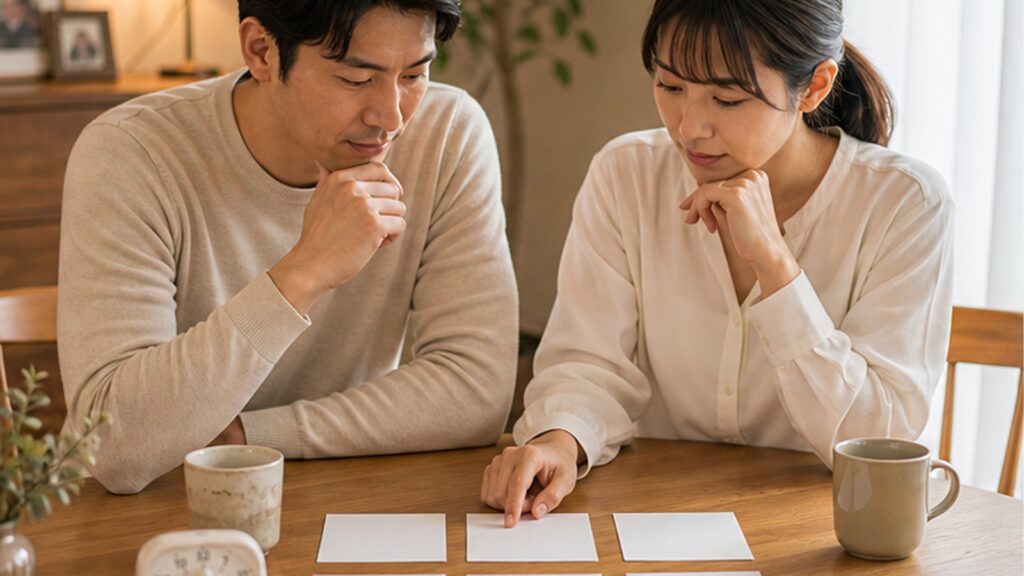 離婚回避に効果的な話し合いの内容｜テーマを絞る進め方