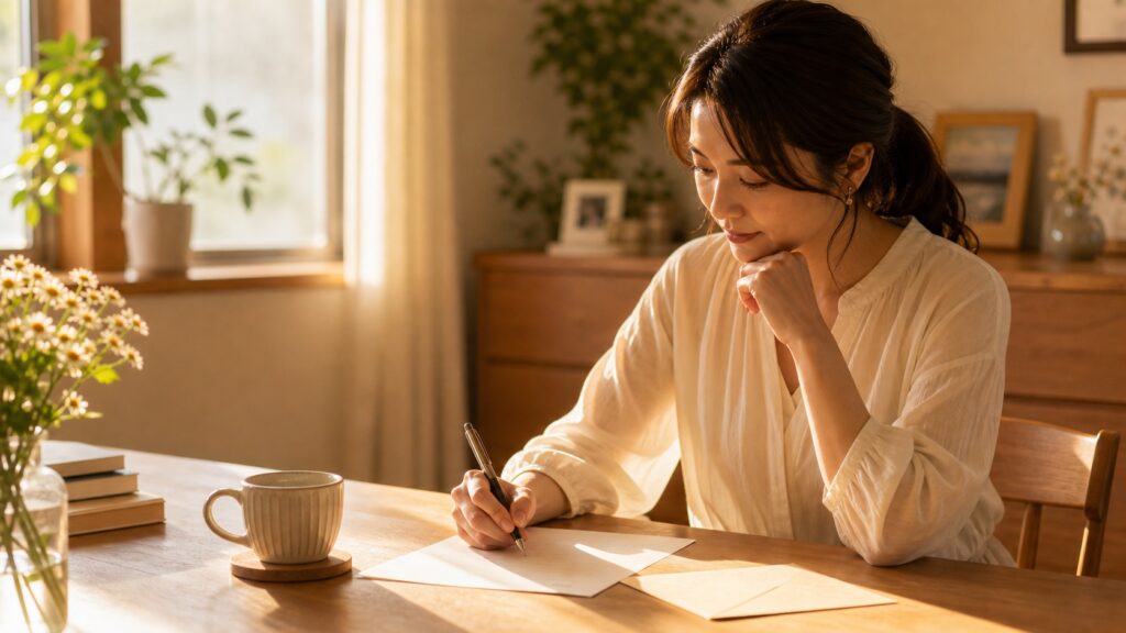 離婚を回避する夫への手紙の書き方｜責めずに本音を届ける例文の考え方