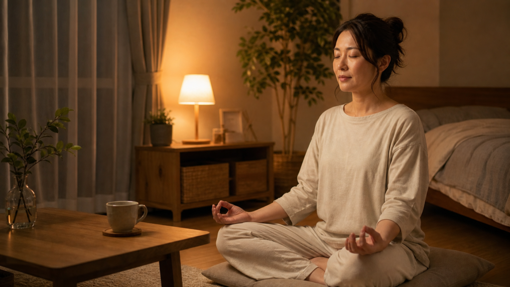 離婚回避で疲れ切った夜に｜心を整える瞑想と休み方