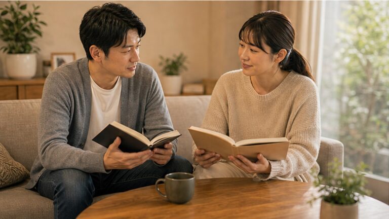 夫婦でプチ読書会をする方法｜知識量より深い対話を増やす