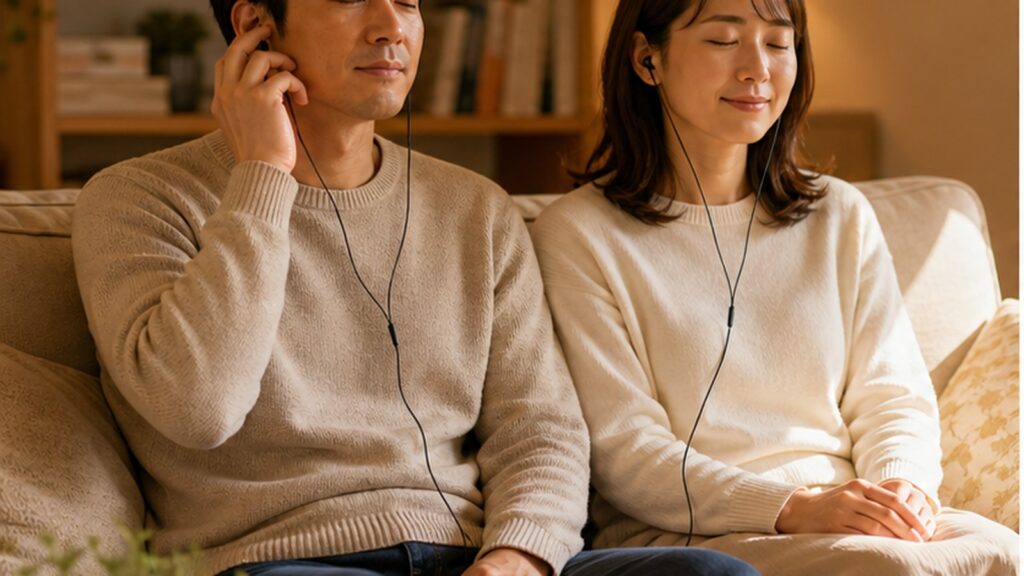 夫婦で音楽瞑想をする方法｜サウンドヒーリングを穏やかな対話へ