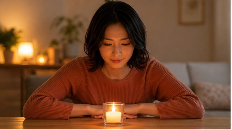 キャンドル瞑想で怒りを沈める｜視覚刺激を離婚回避の準備に使う