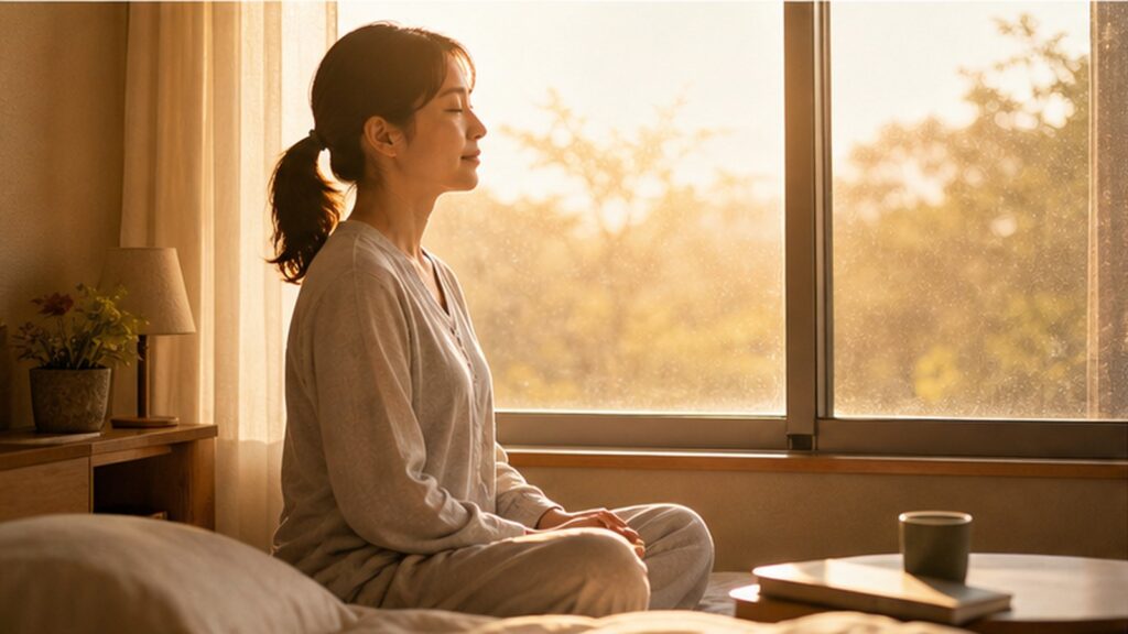 朝2分のサイレント瞑想｜夫婦の一日を荒らさない心の準備