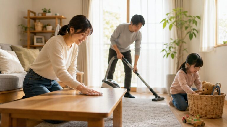 家族の嫌な空気を変えるマインドフル掃除｜家を整える離婚回避