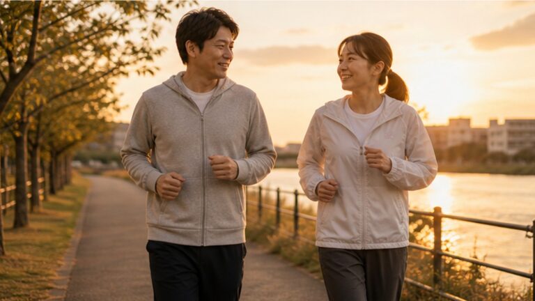 ランニング瞑想で夫婦の歩調を合わせる｜呼吸と距離を整える時間