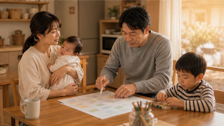 子育てシェアで夫婦ストレスを減らす協力体制