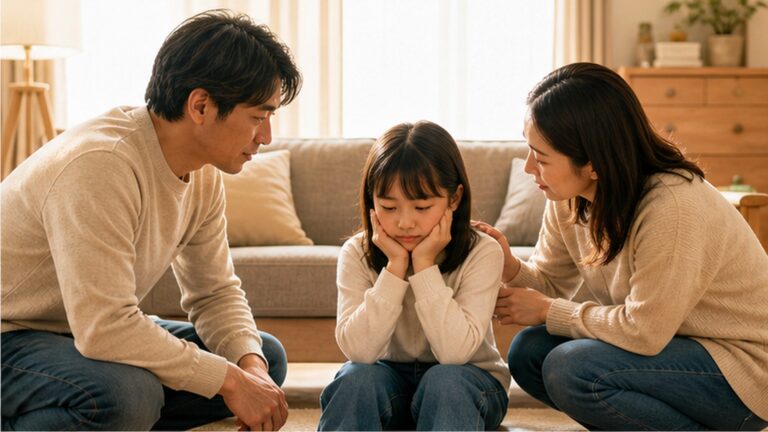 夫婦ゲンカを見た子どもの不安を減らす｜安心の輪を作る親の行動
