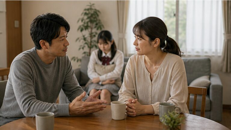 思春期の娘と母の衝突が夫婦に波及する時｜家庭の距離感を整える