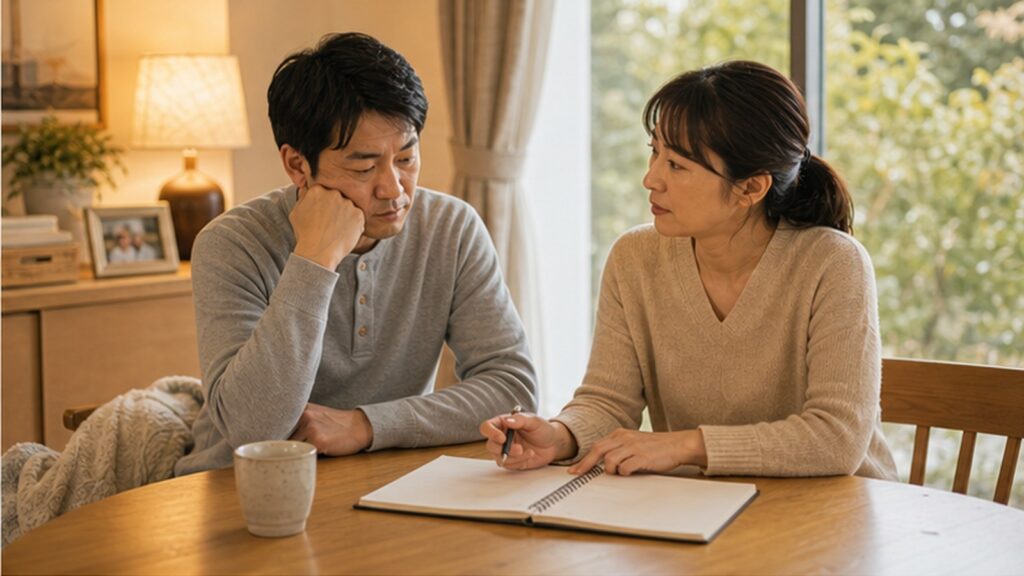 介護負担を巡る兄弟トラブル｜夫婦で家族会議に臨む